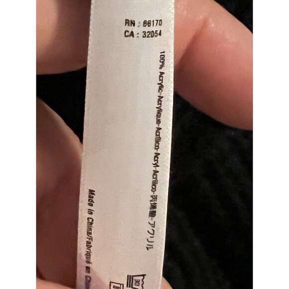 URBAN OUTFITTERS Women’s Sweater Black Chunky Knit Oversized Cocoon Cardigan OS - Picture 15 of 15